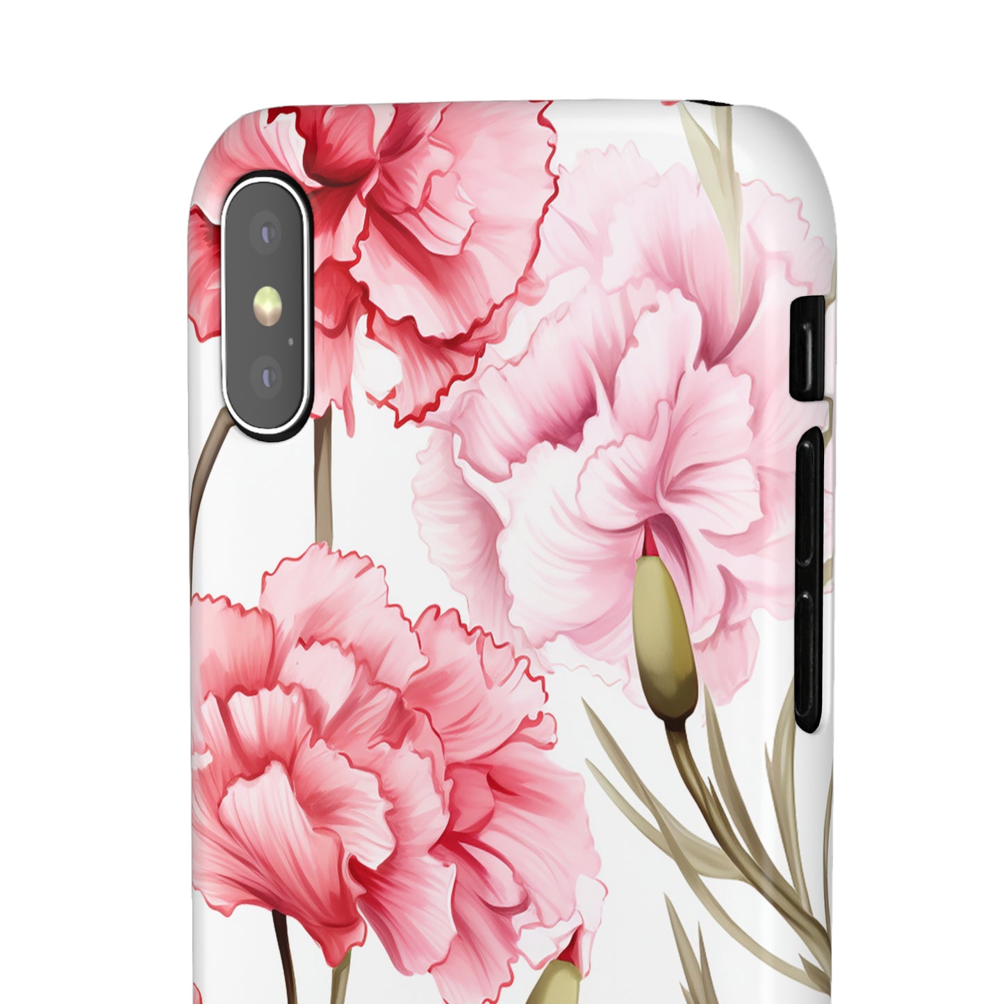 Carnations - Snap Cases