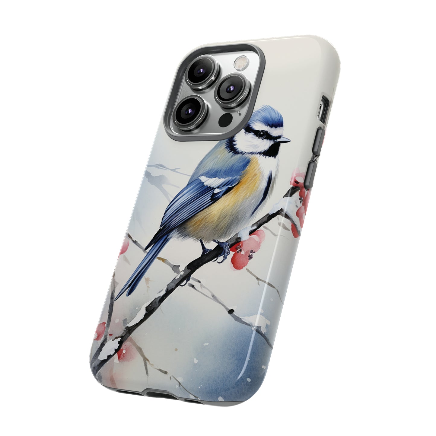 Winter Blue Tit - Tough Cases