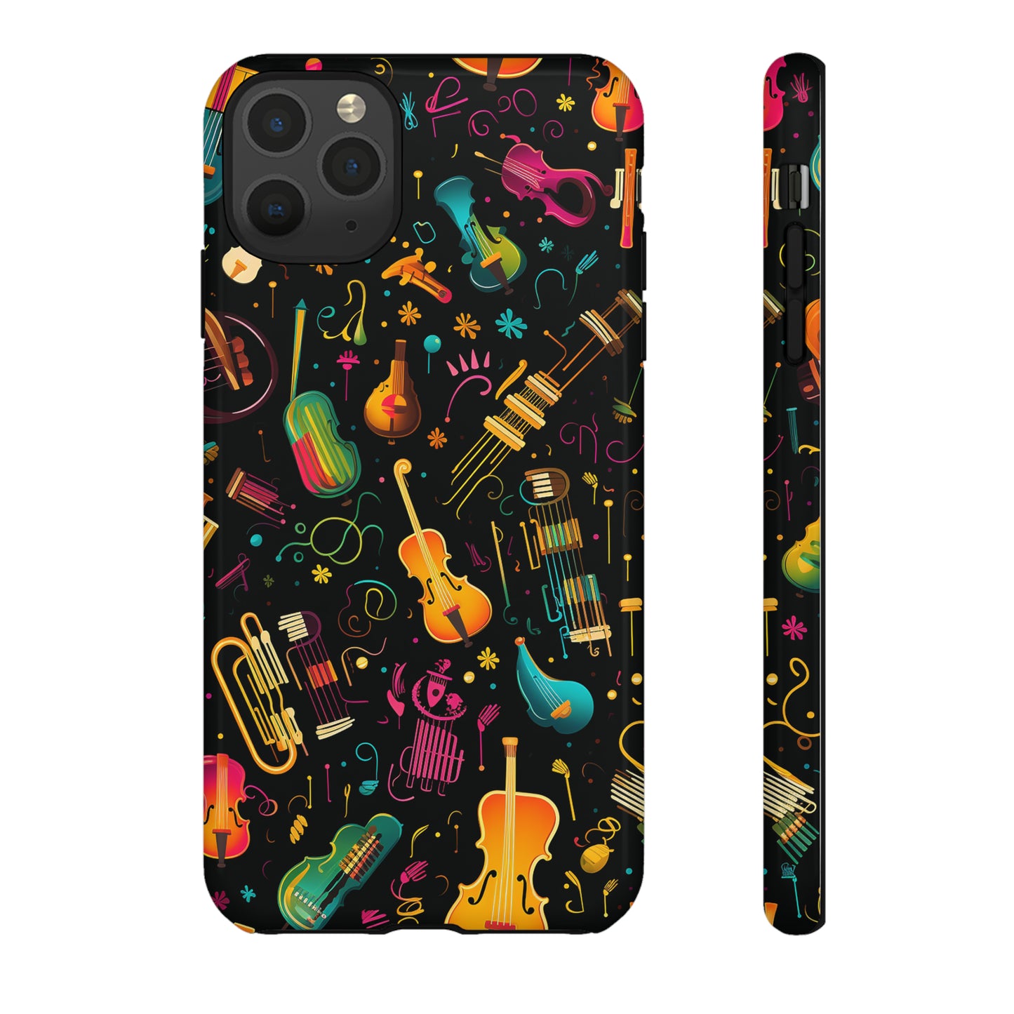 Colourful Musical Instruments - Tough Cases