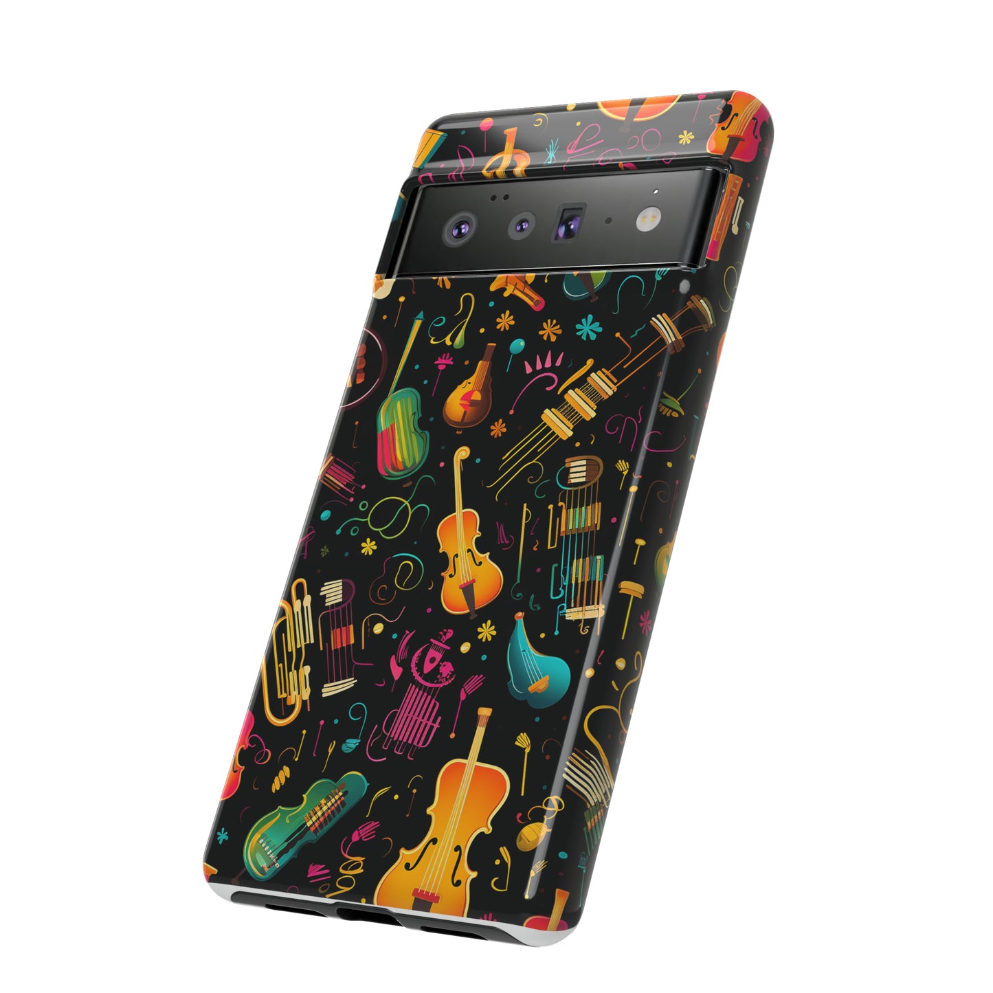 Colourful Musical Instruments - Tough Cases