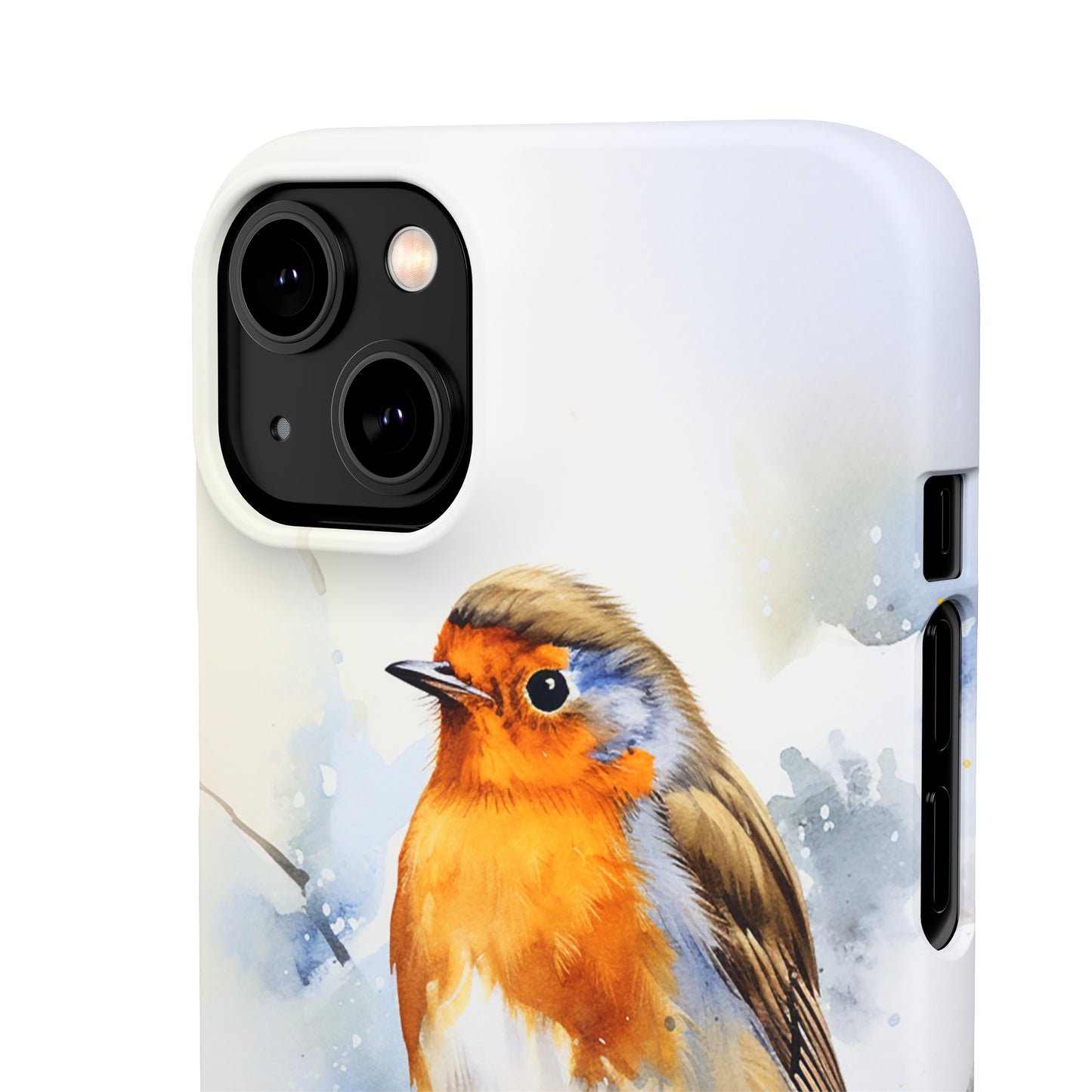 Winter Robin - Snap Cases