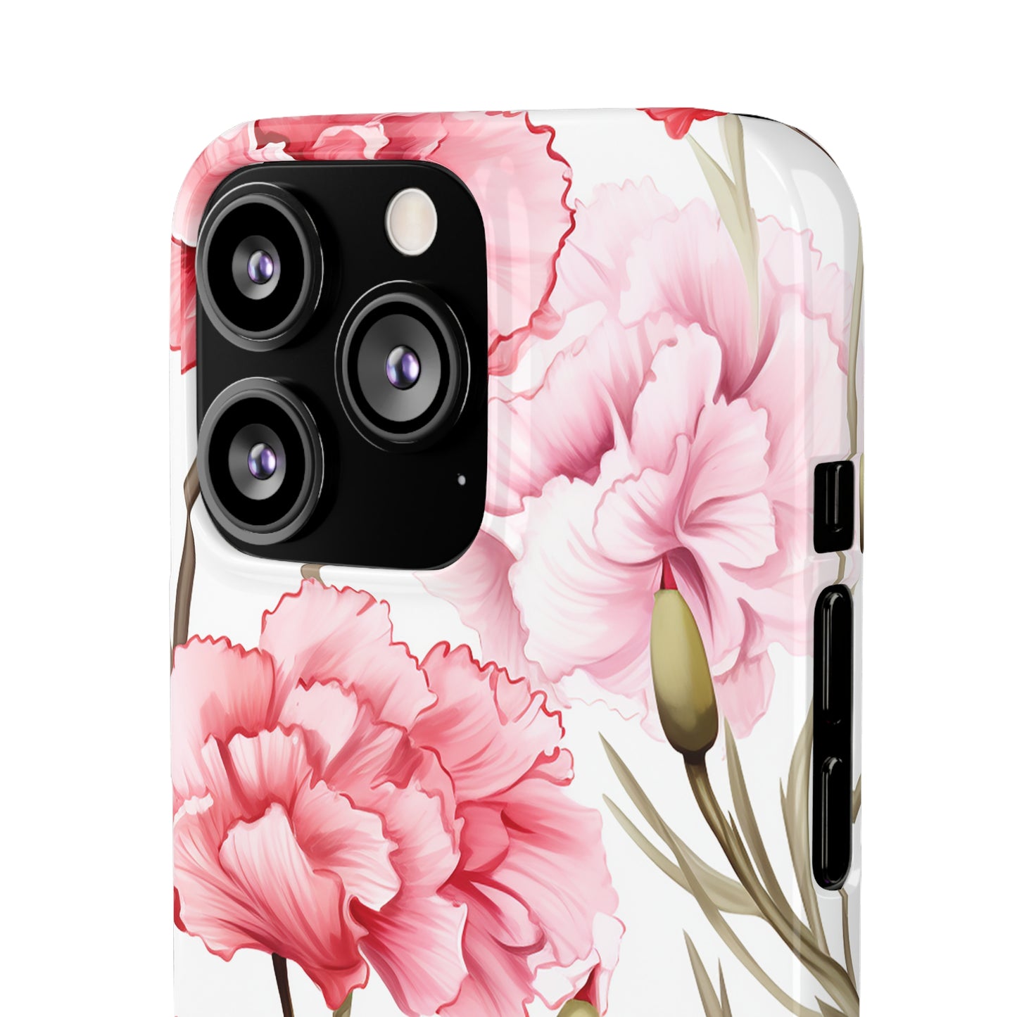 Carnations - Snap Cases