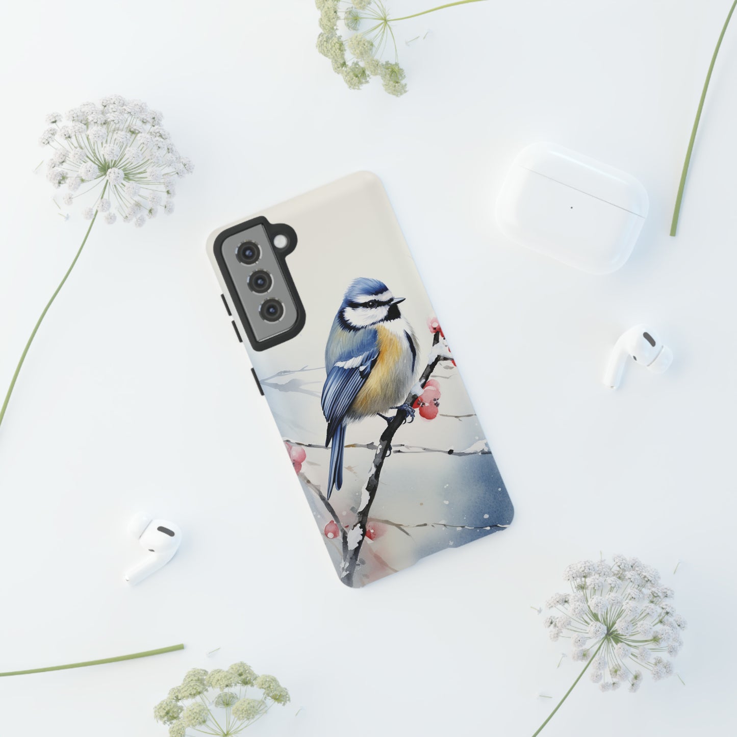 Winter Blue Tit - Tough Cases