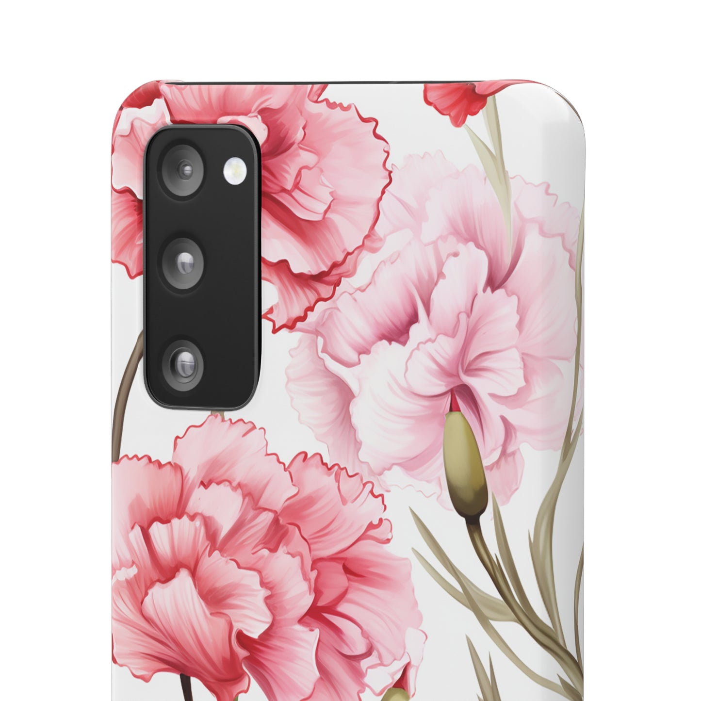 Carnations - Snap Cases