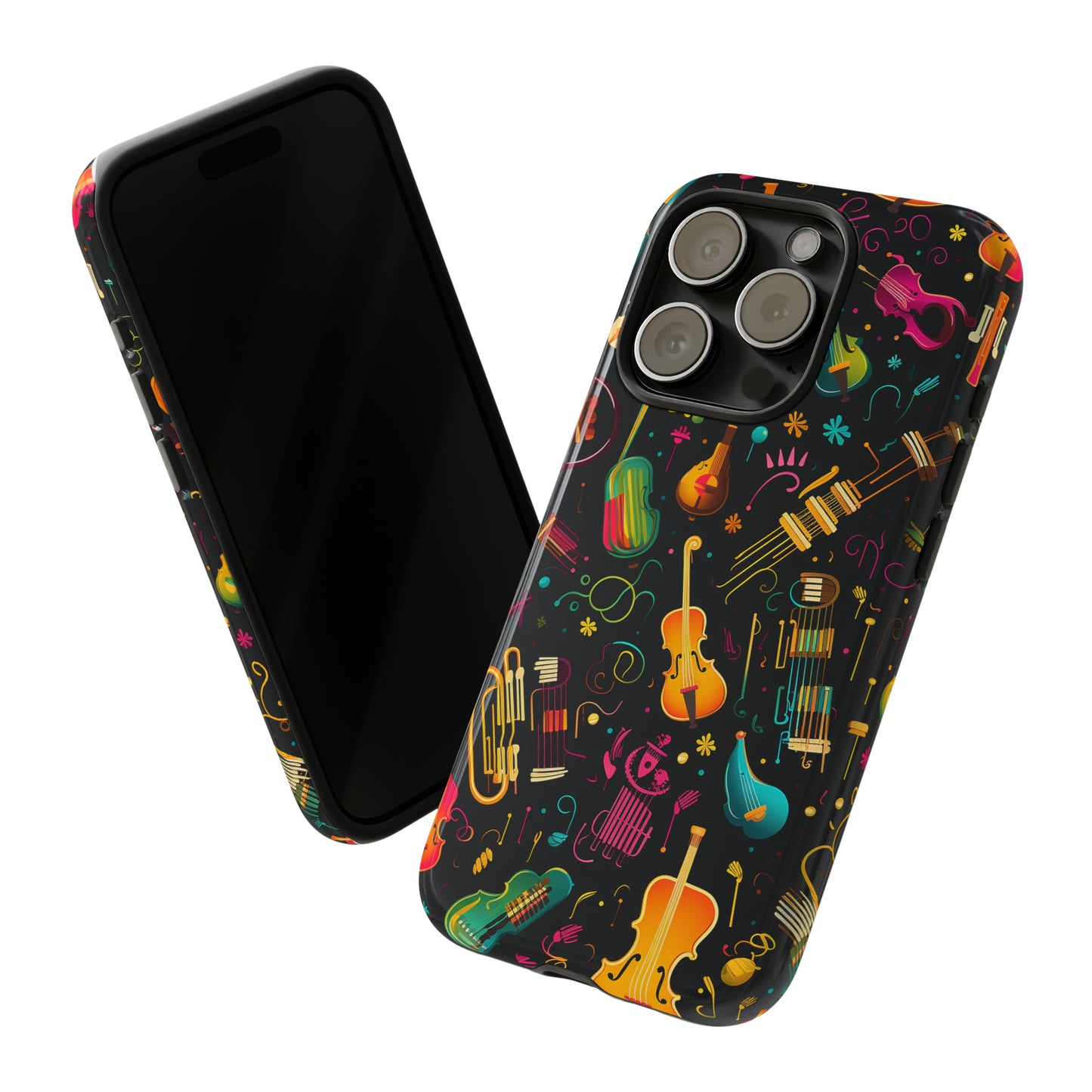 Colourful Musical Instruments - Tough Cases