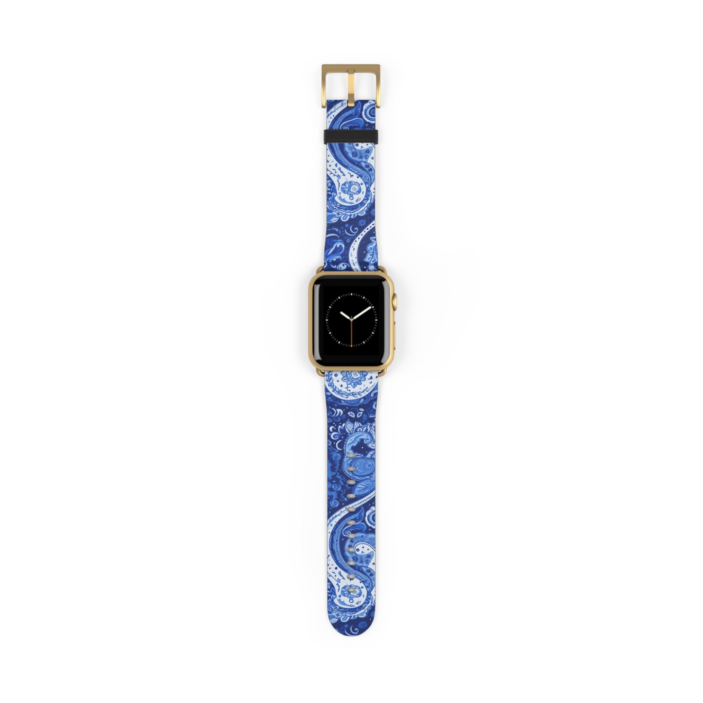 Apple Watch Strap - Blue Paisley