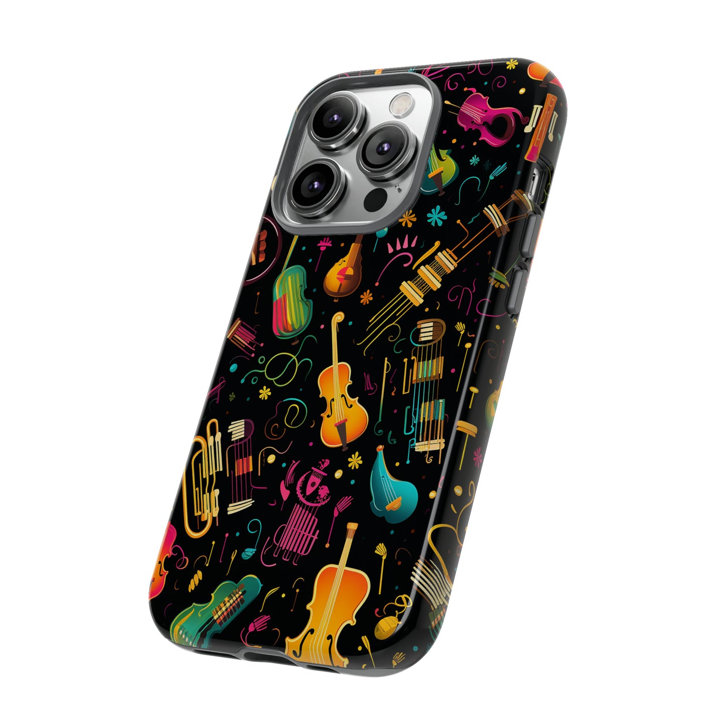 Colourful Musical Instruments - Tough Cases