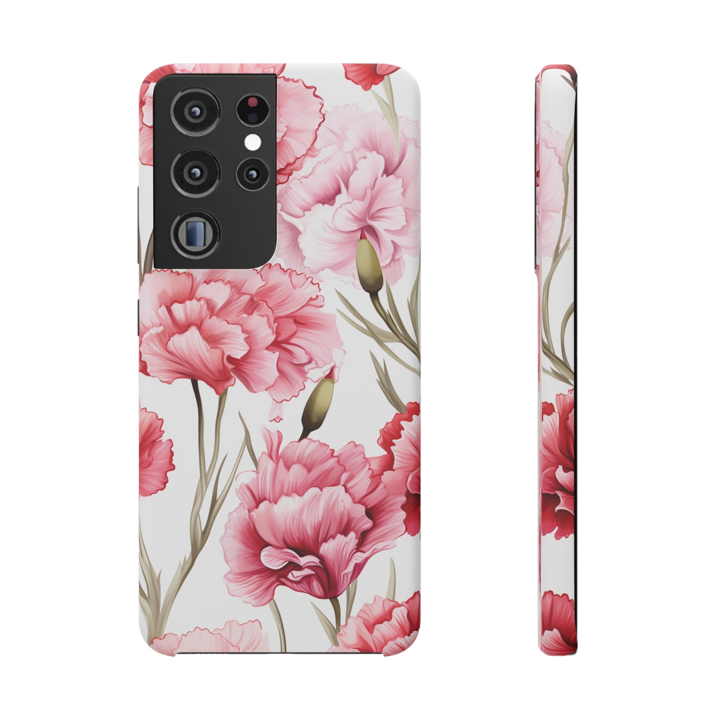 Carnations - Snap Cases