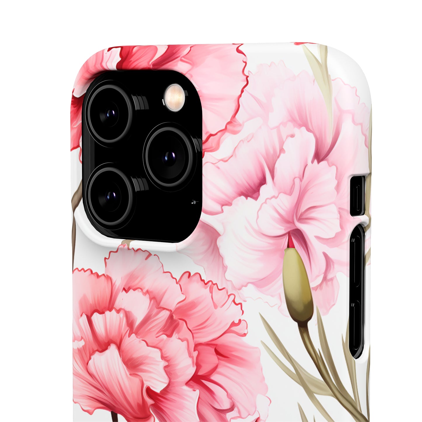 Carnations - Snap Cases