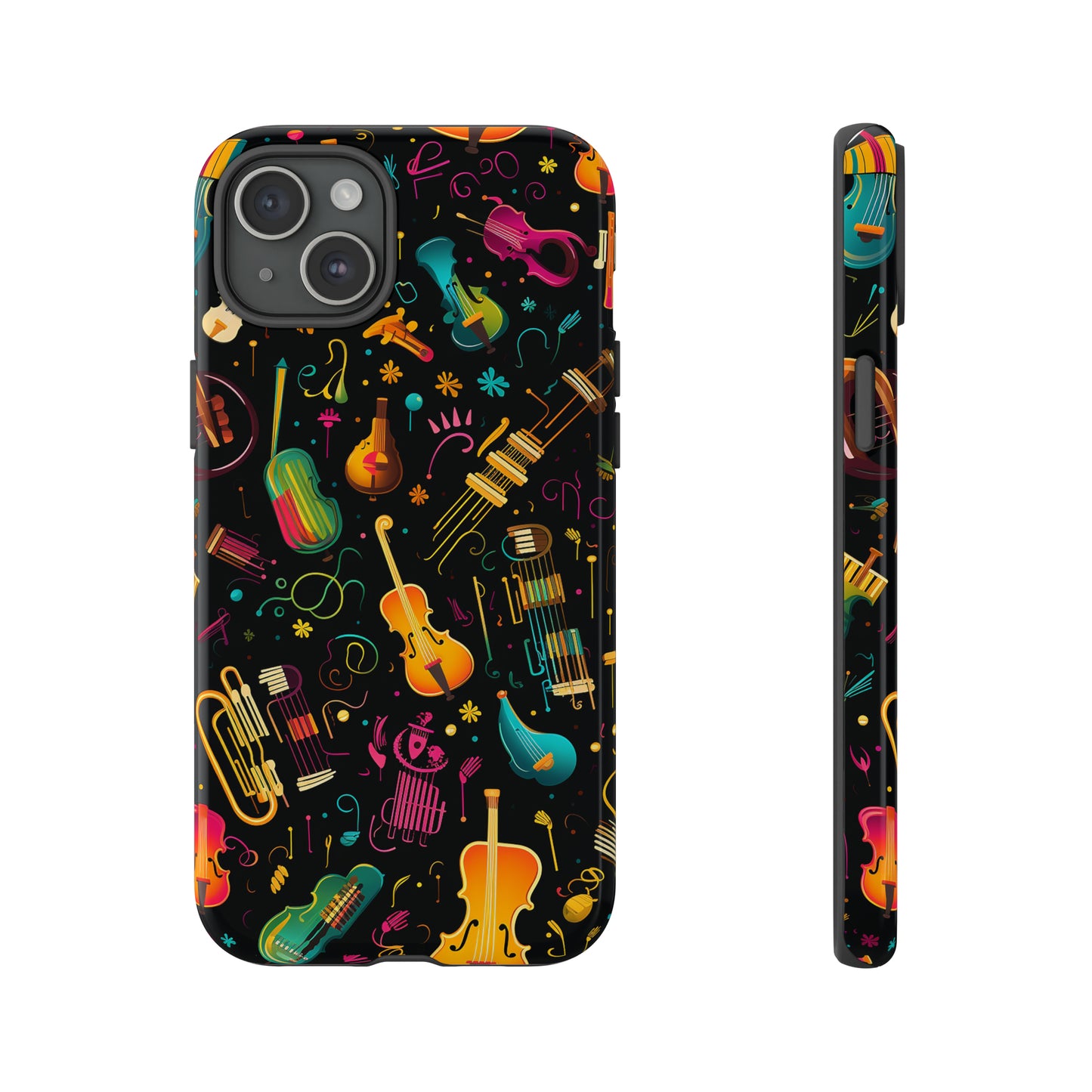 Colourful Musical Instruments - Tough Cases