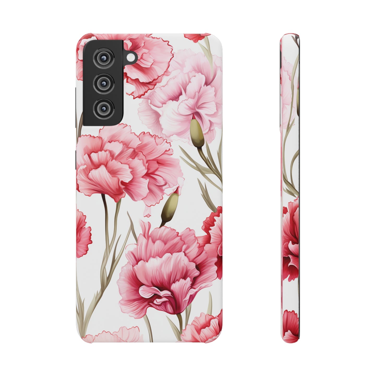 Carnations - Snap Cases