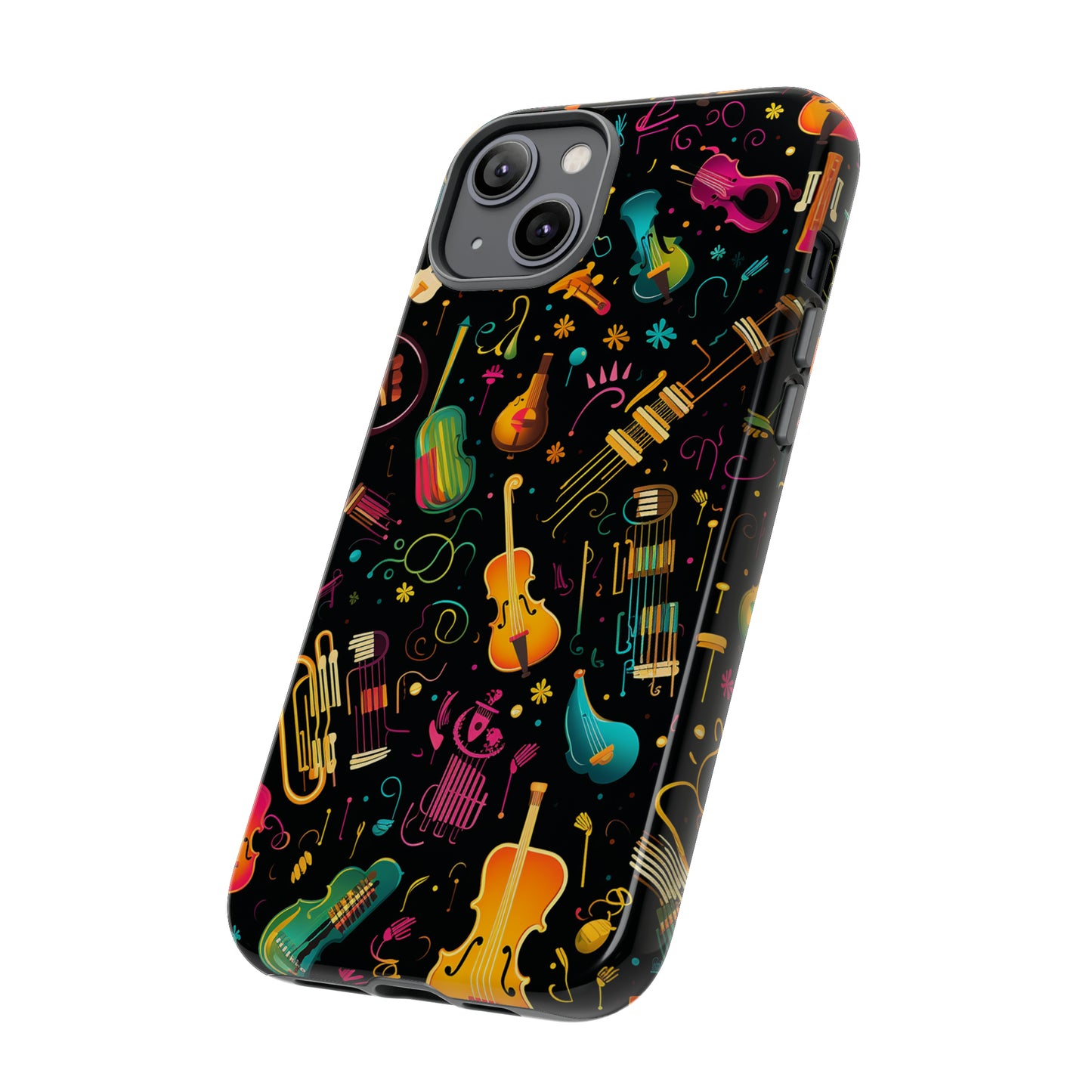Colourful Musical Instruments - Tough Cases