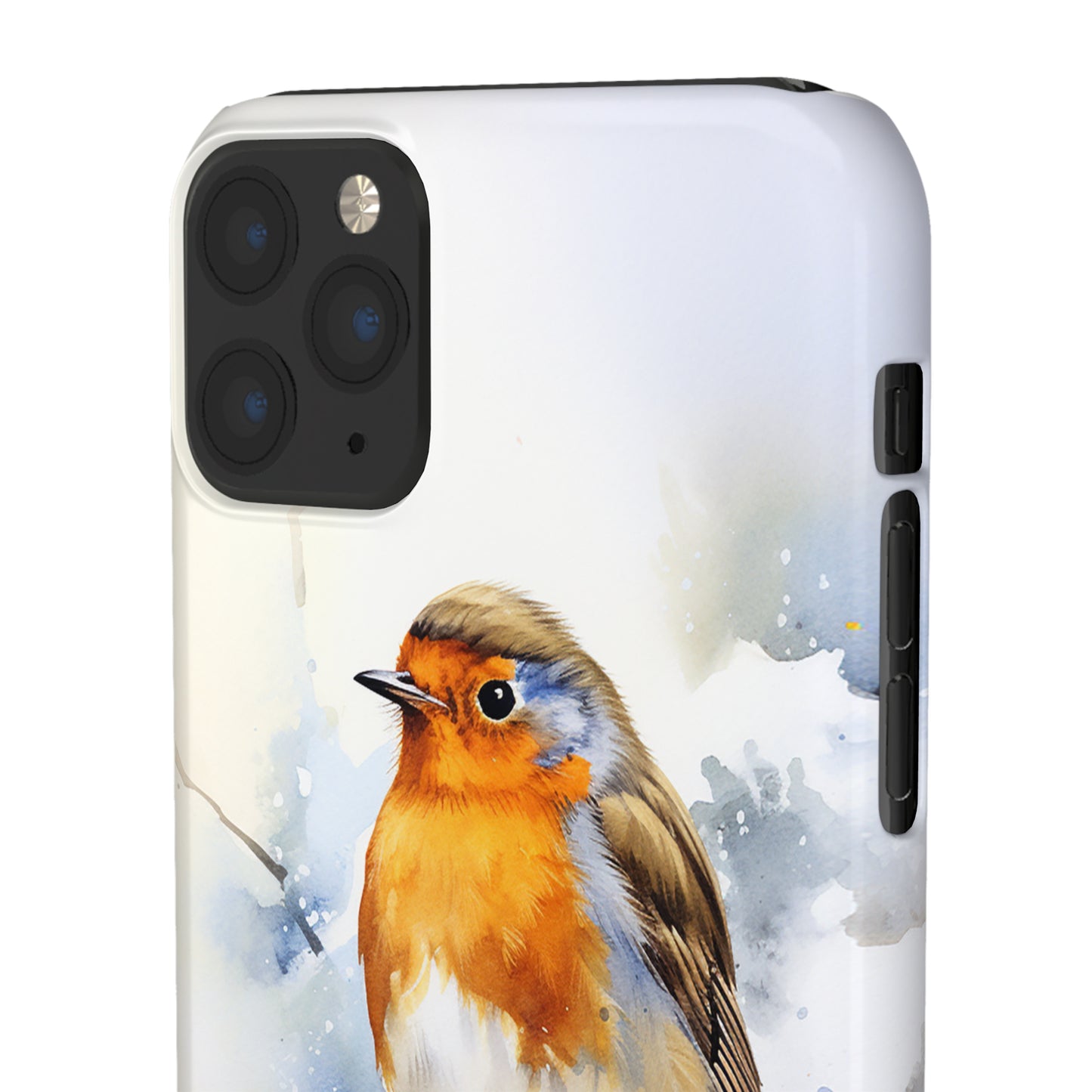 Winter Robin - Snap Cases