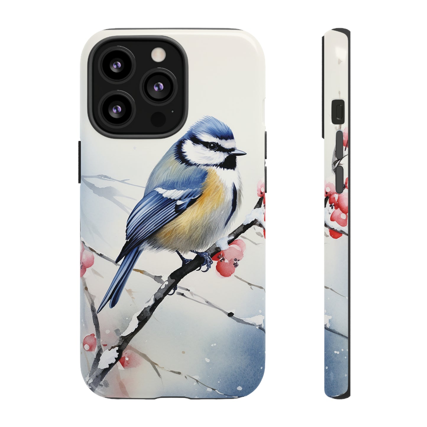 Winter Blue Tit - Tough Cases