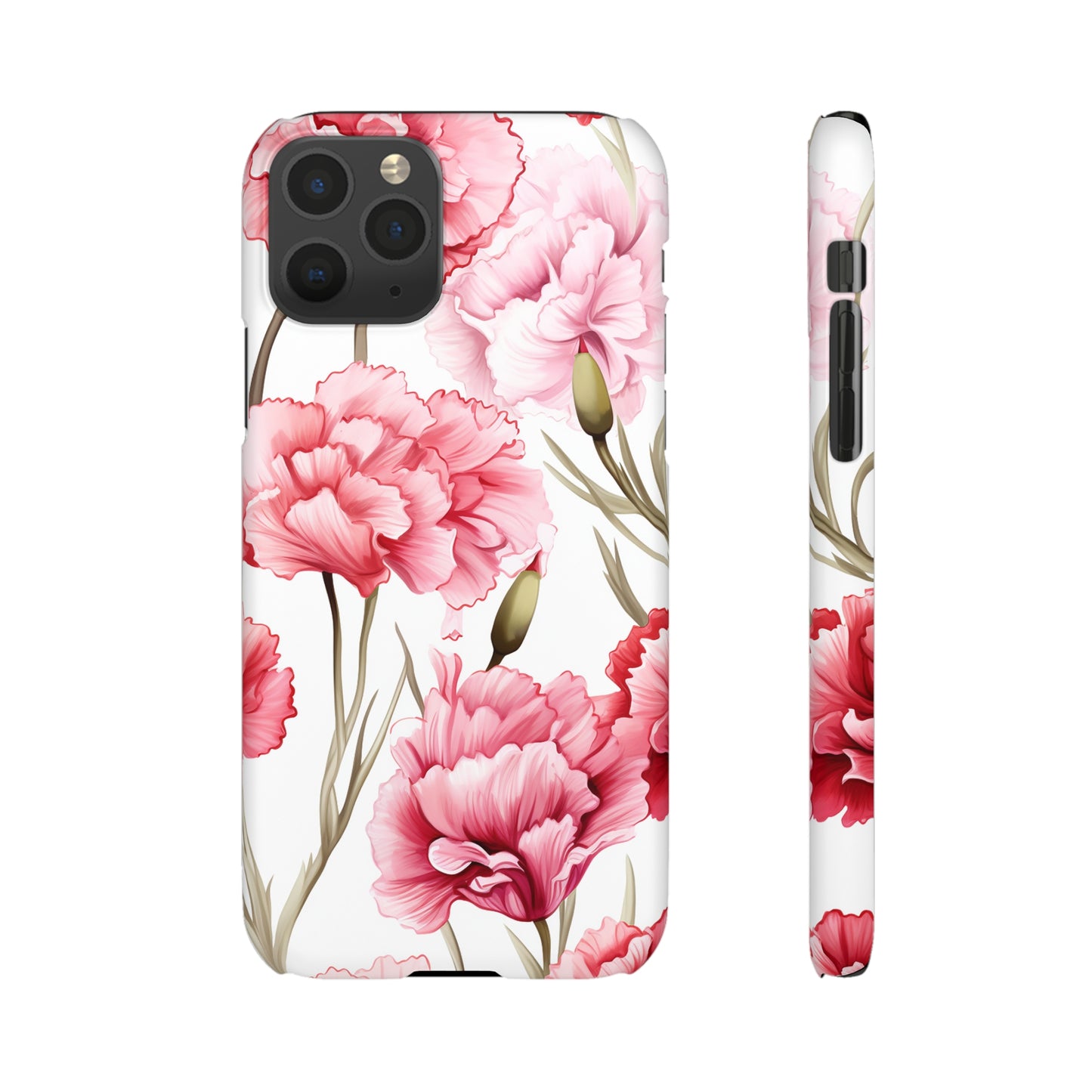 Carnations - Snap Cases