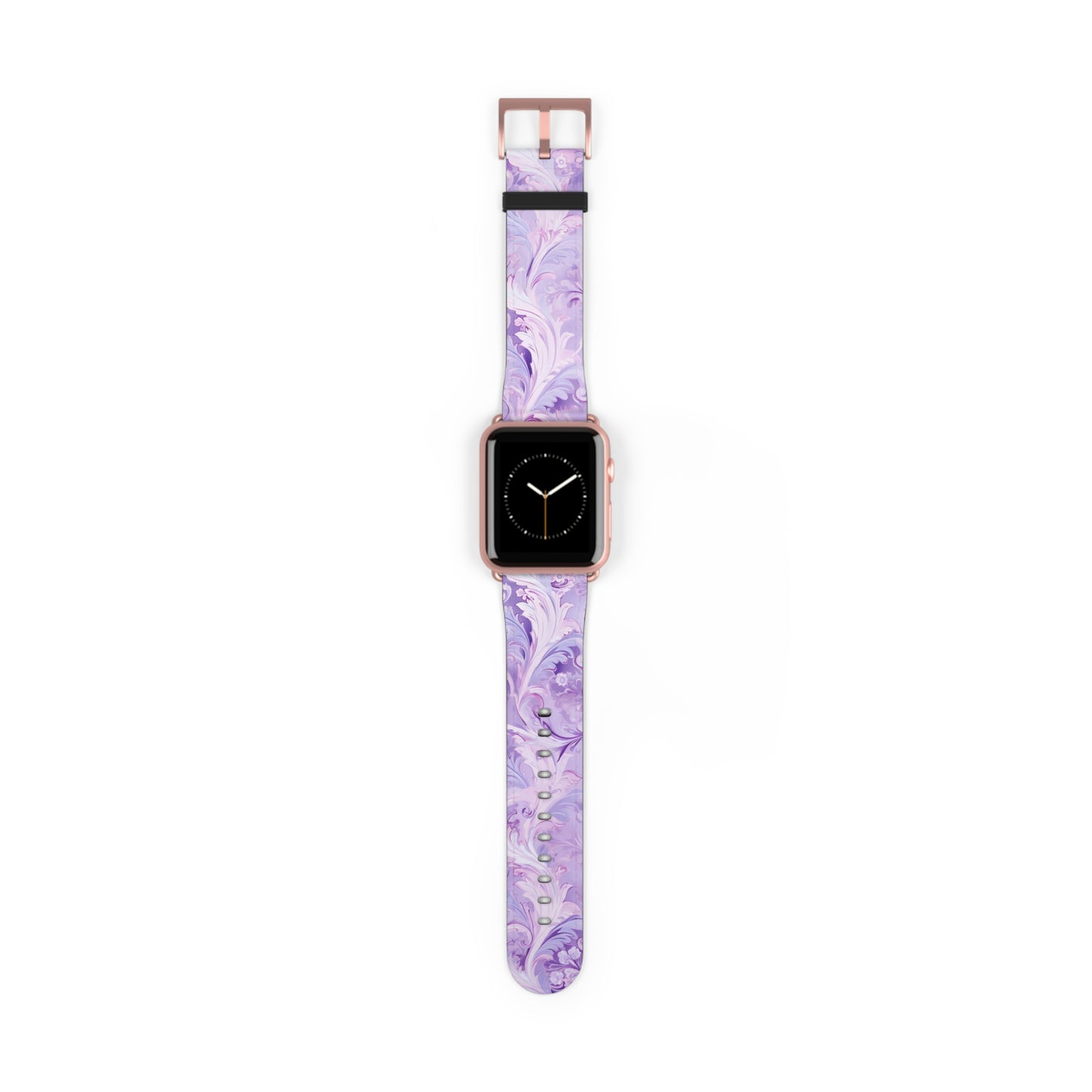 Apple Watch Strap - Pastel Lilac Paisley
