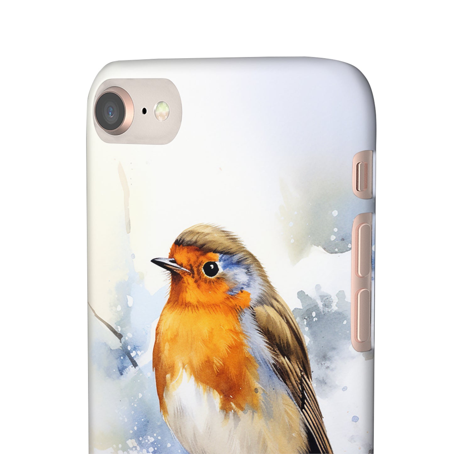 Winter Robin - Snap Cases