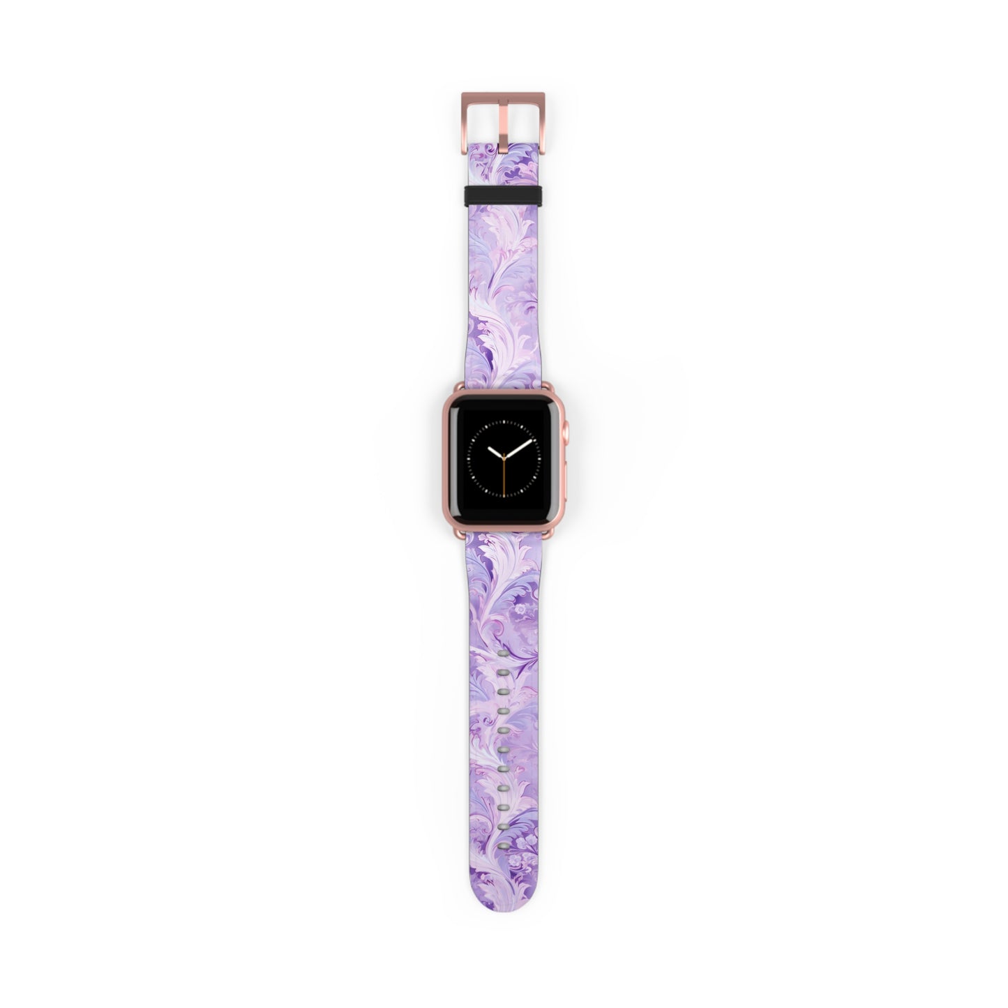 Apple Watch Strap - Pastel Lilac Paisley