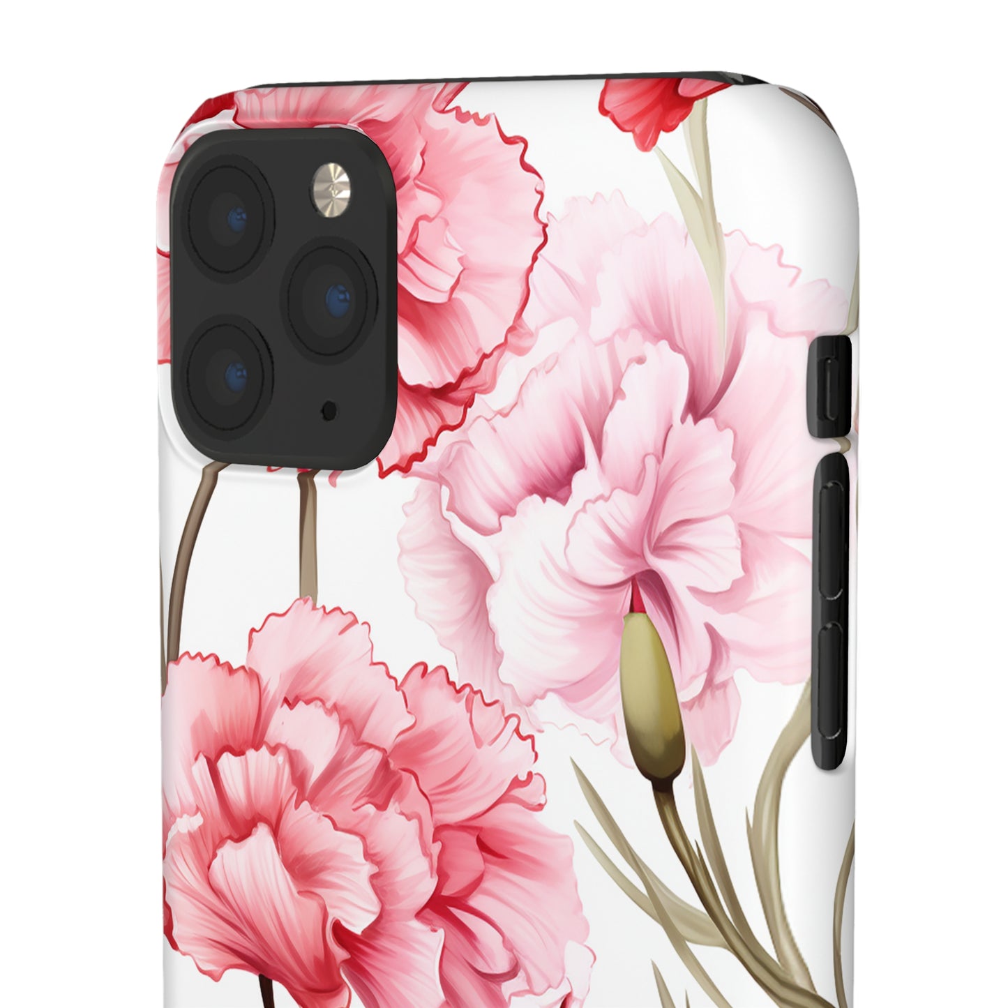 Carnations - Snap Cases