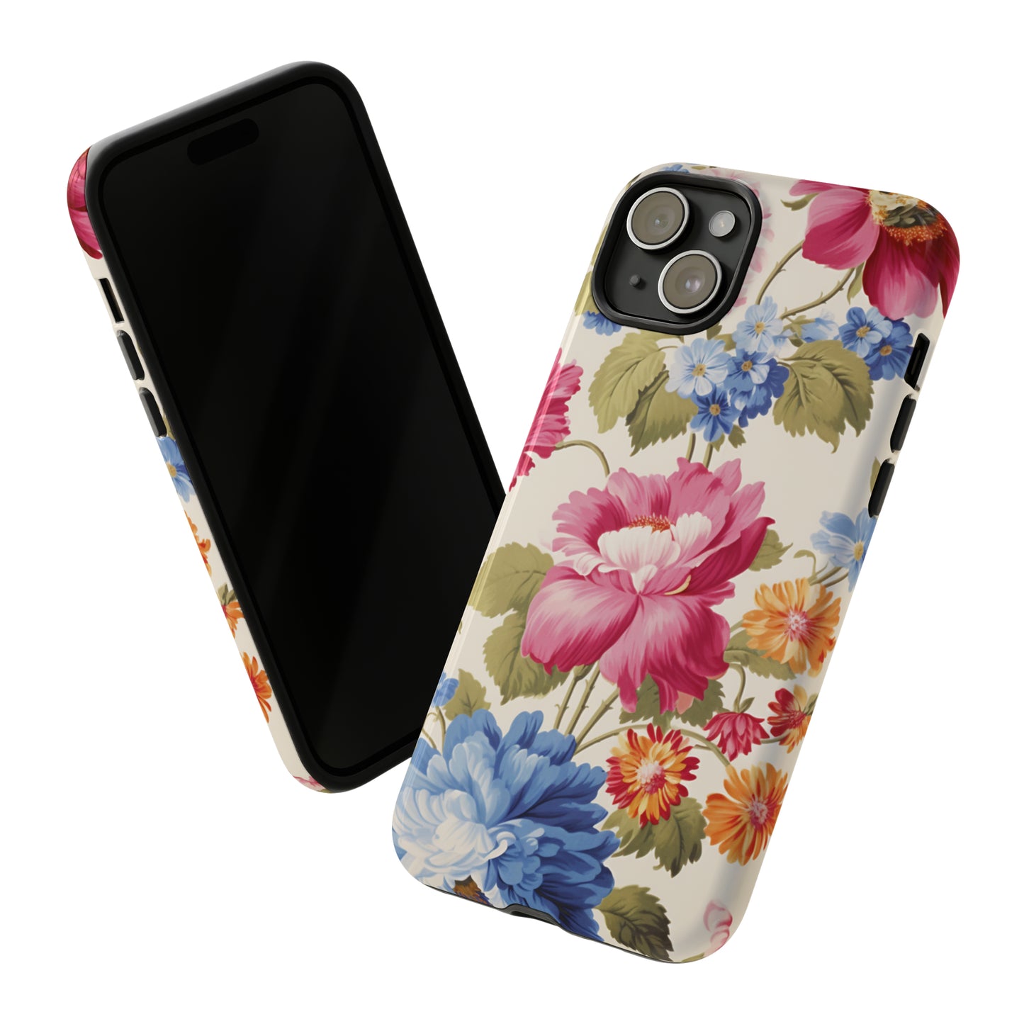 Summer Flowers Chintz Pattern - Tough Cases