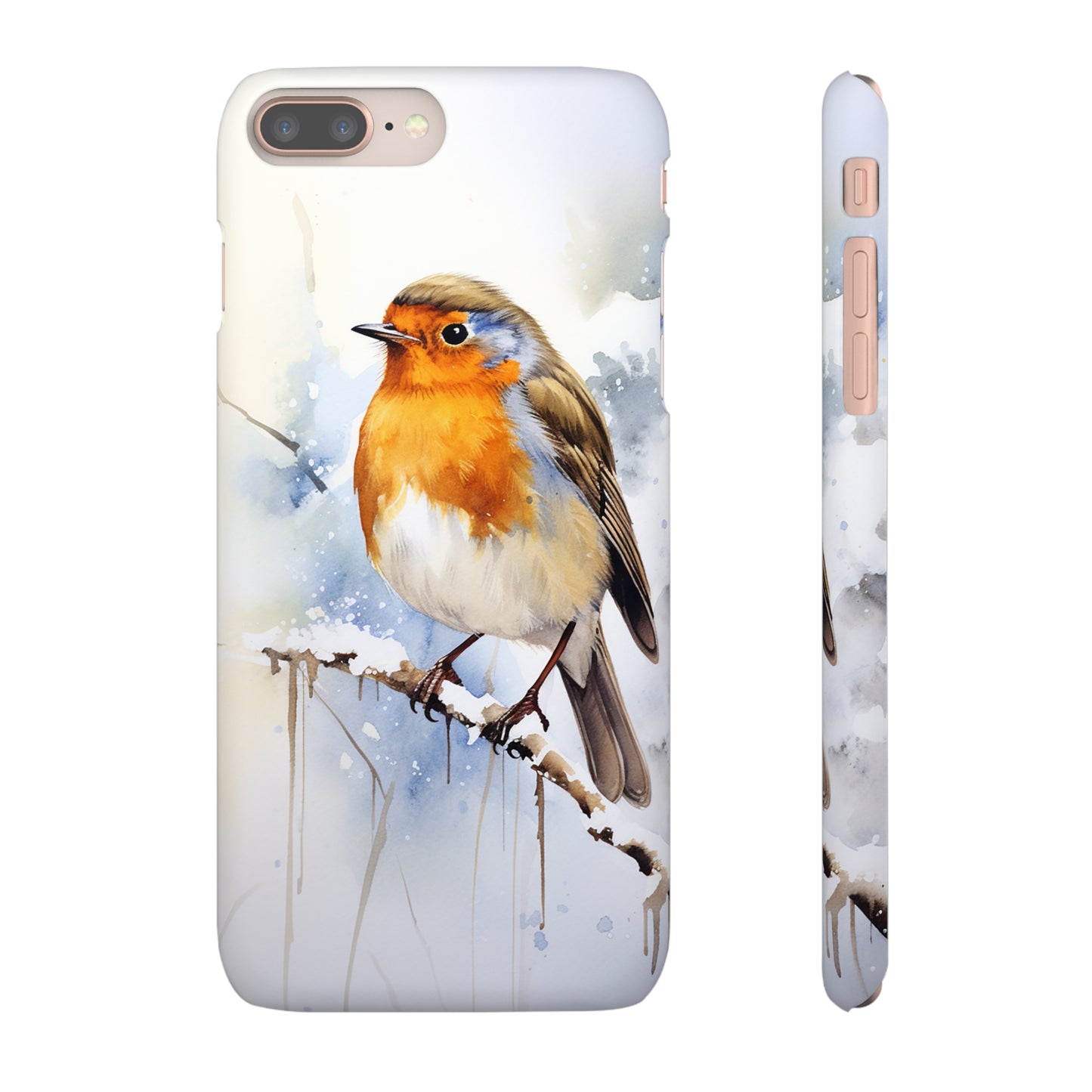 Winter Robin - Snap Cases
