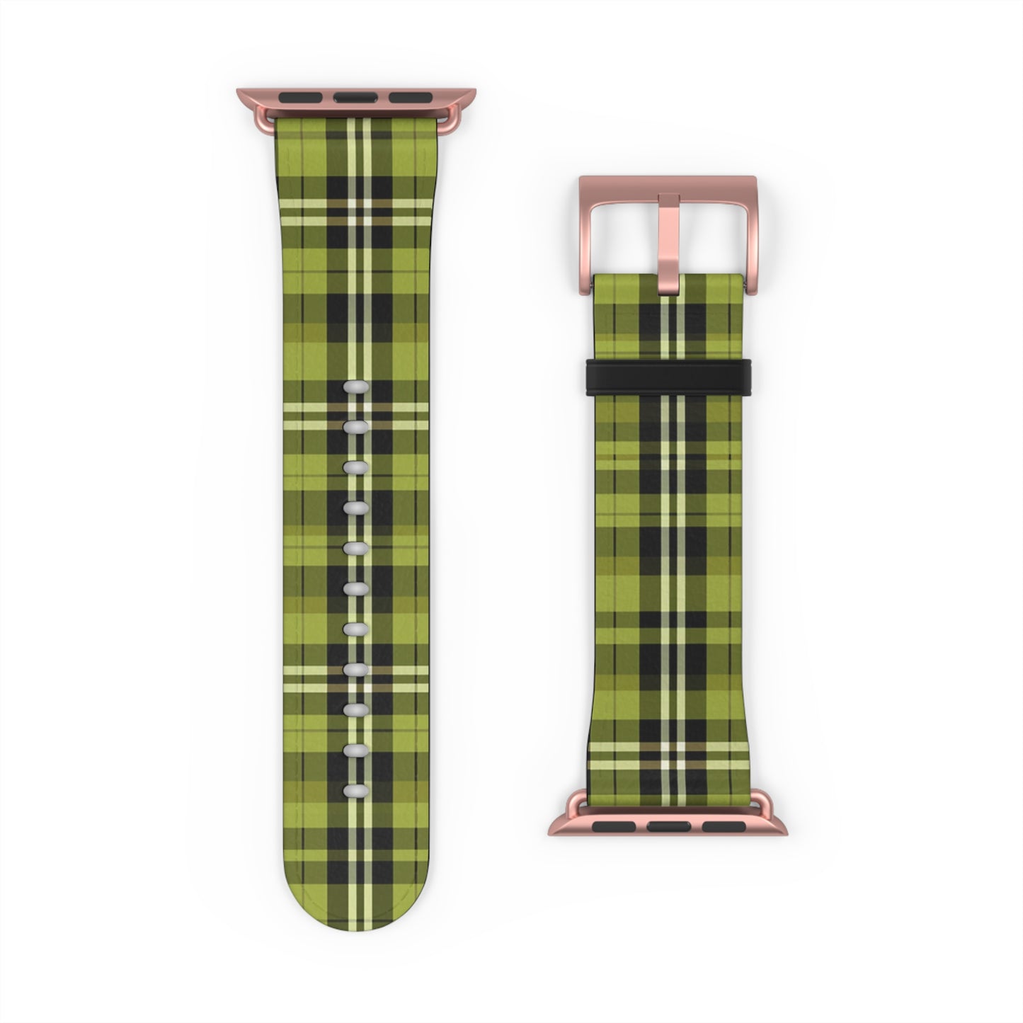 Apple Watch Strap - Pistachio Tartan