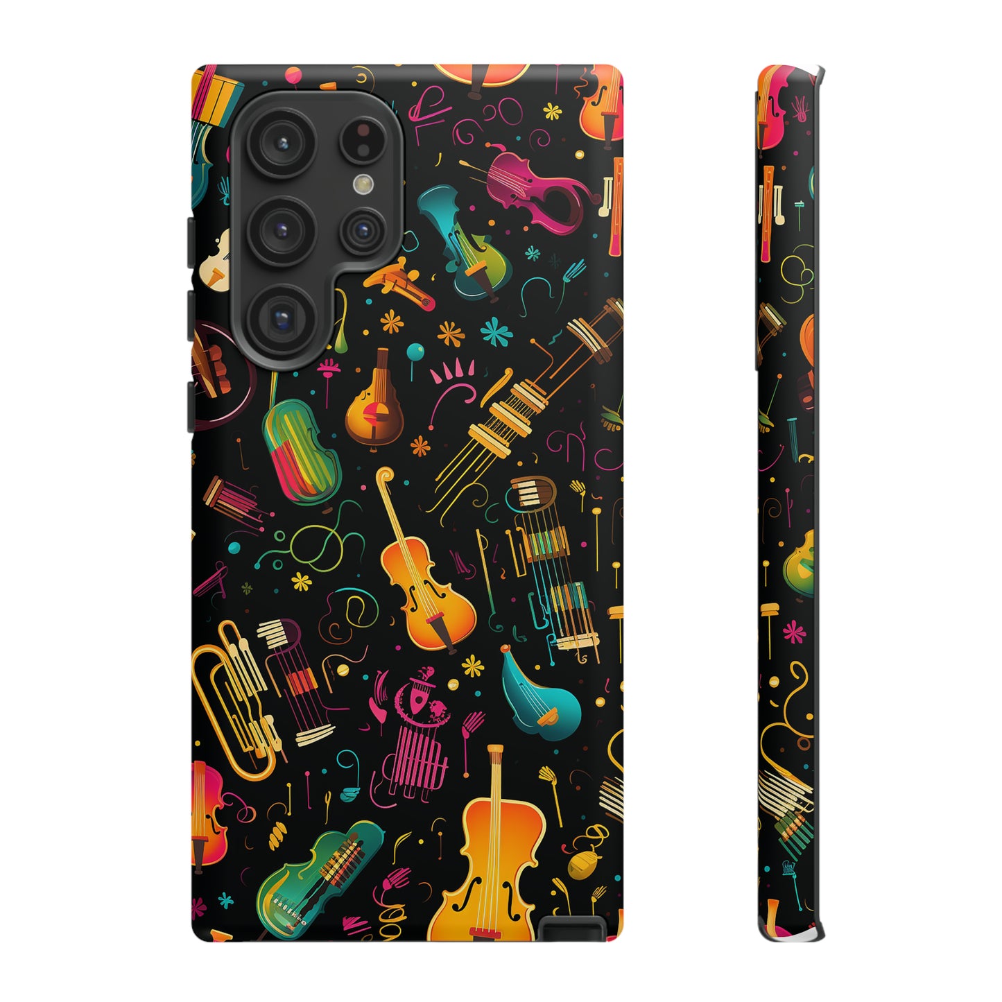 Colourful Musical Instruments - Tough Cases