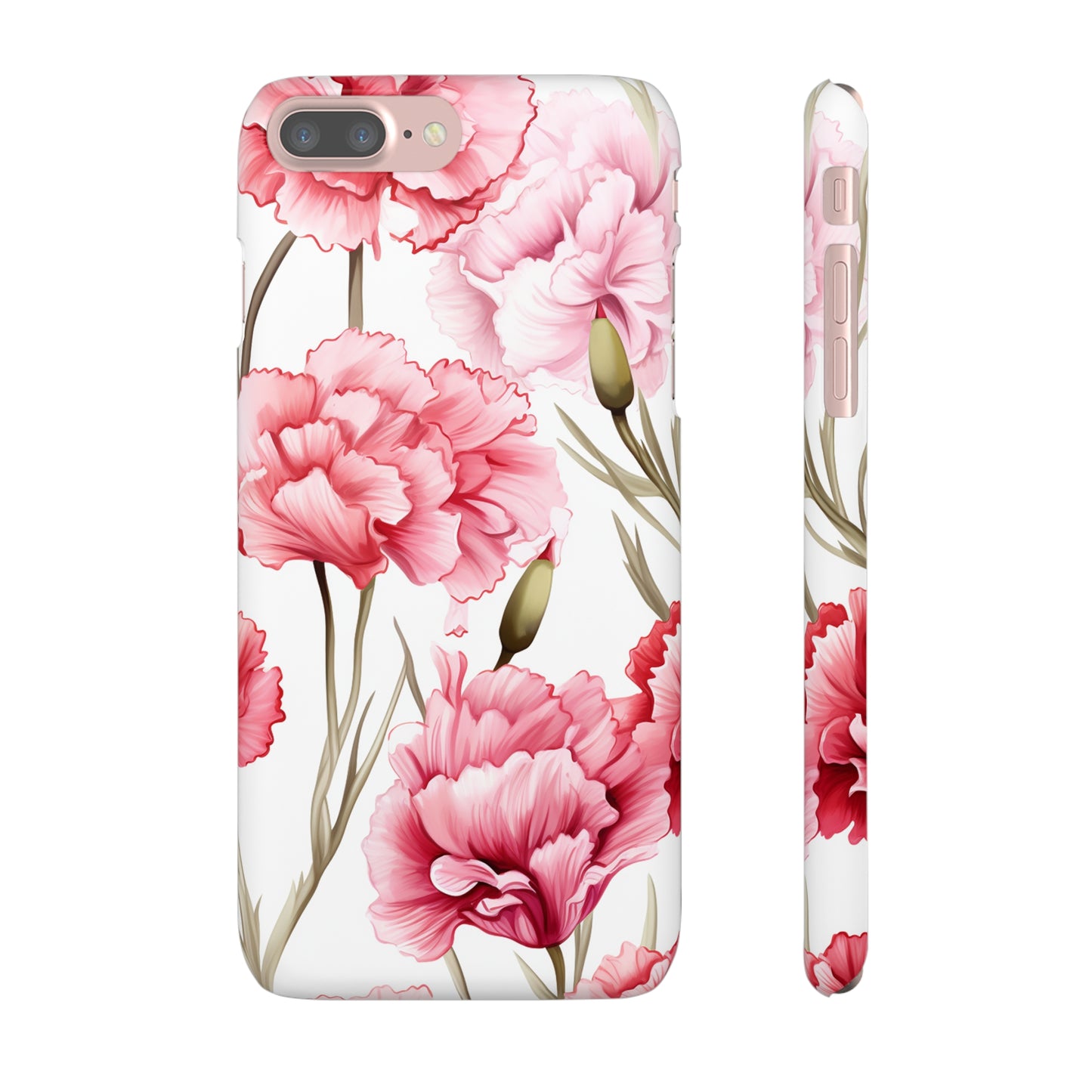Carnations - Snap Cases