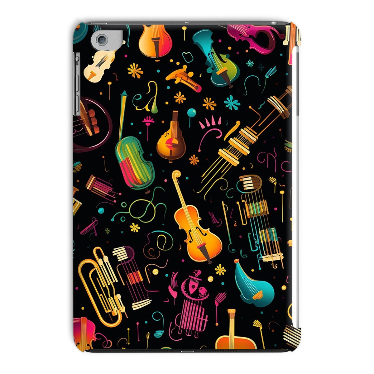 Colourful Musical Instruments Tablet Cases