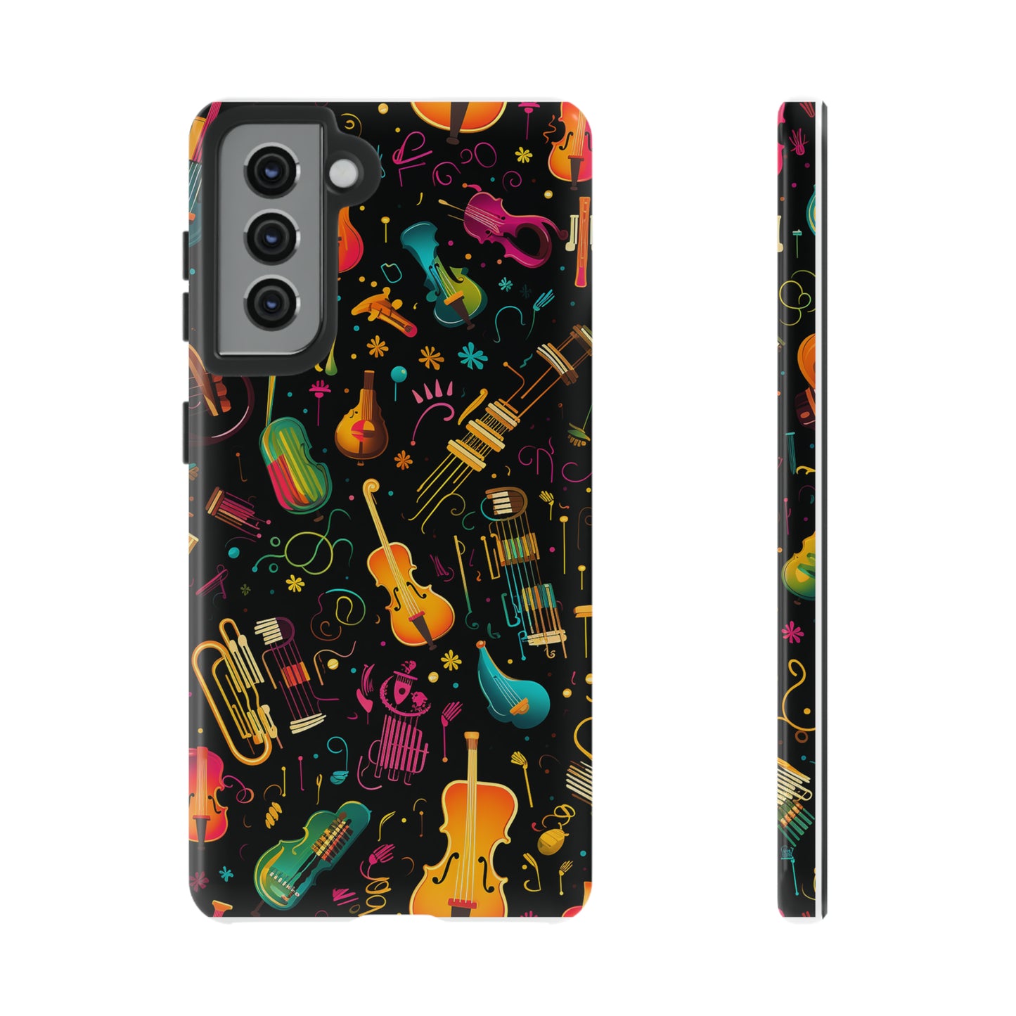 Colourful Musical Instruments - Tough Cases
