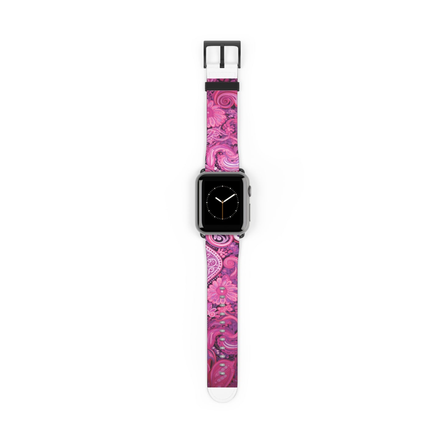 Apple Watch Strap - Pink Paisley