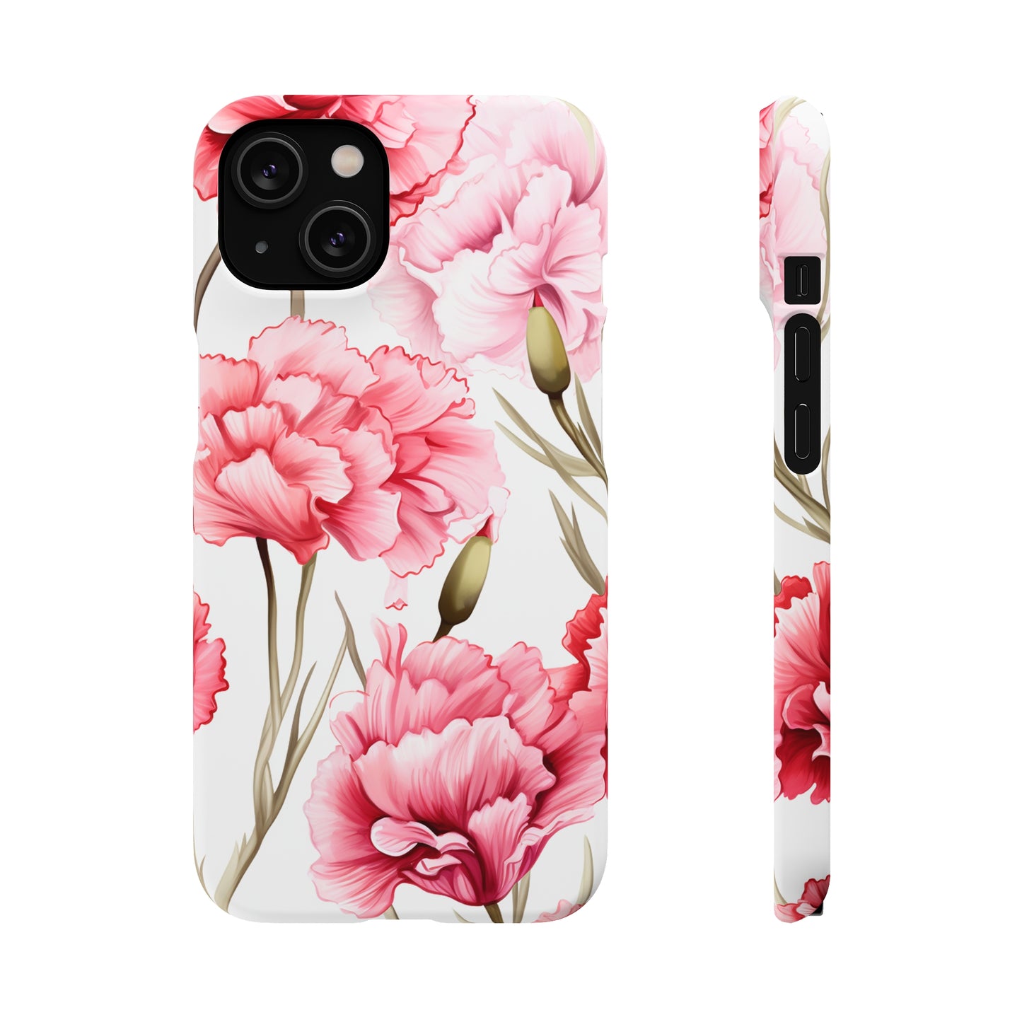Carnations - Snap Cases