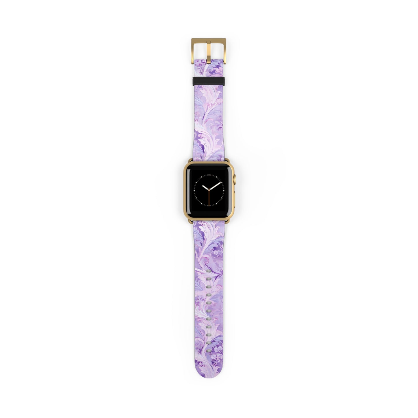 Apple Watch Strap - Pastel Lilac Paisley
