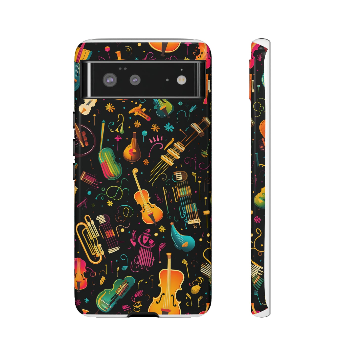 Colourful Musical Instruments - Tough Cases