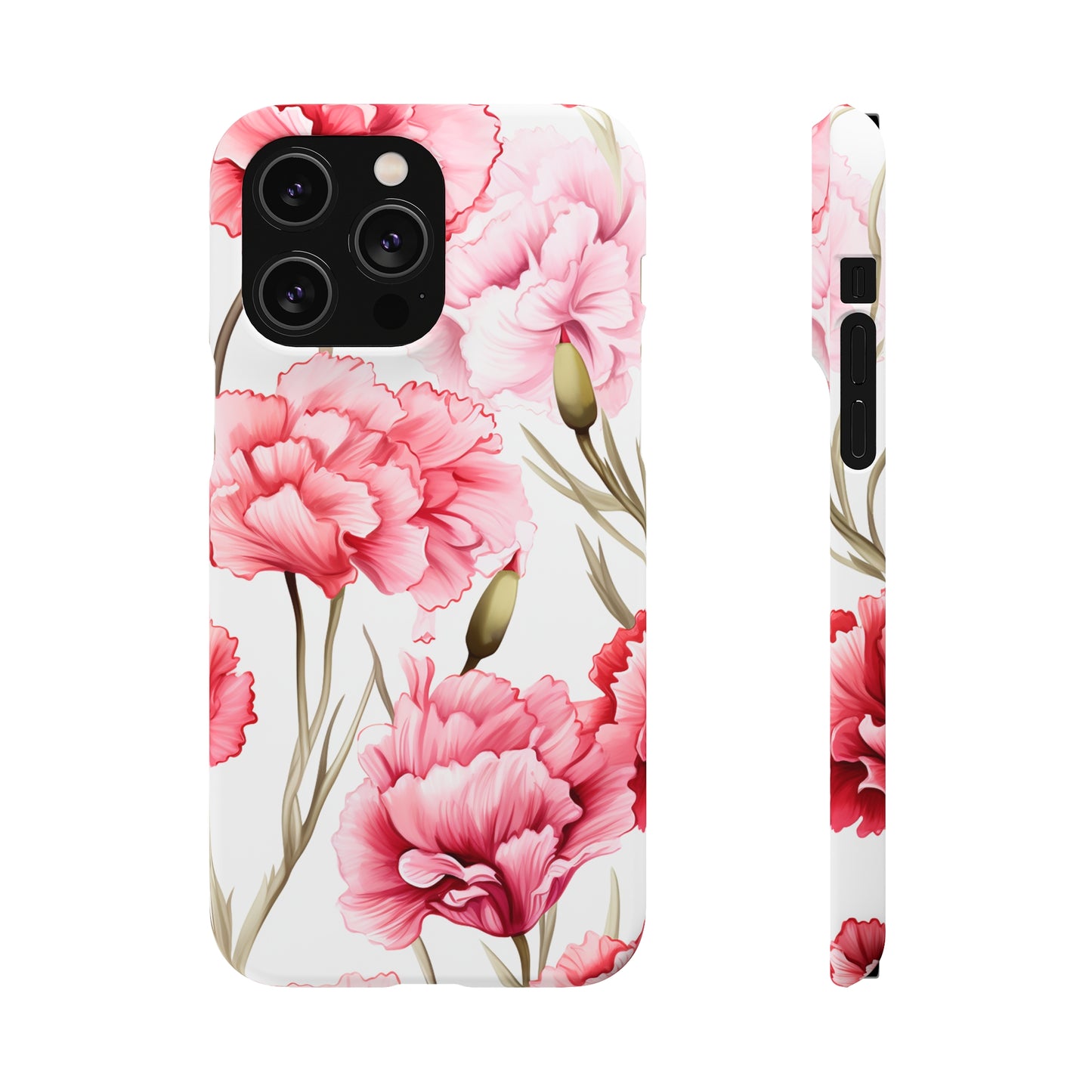 Carnations - Snap Cases