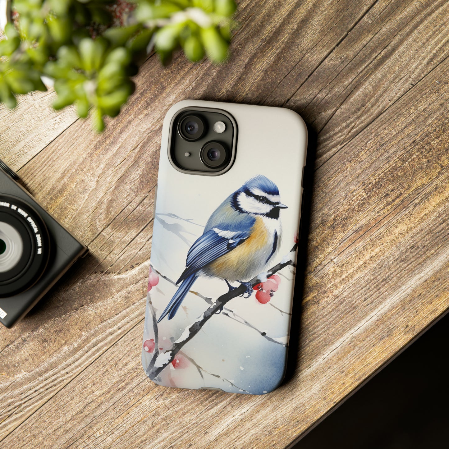 Winter Blue Tit - Tough Cases