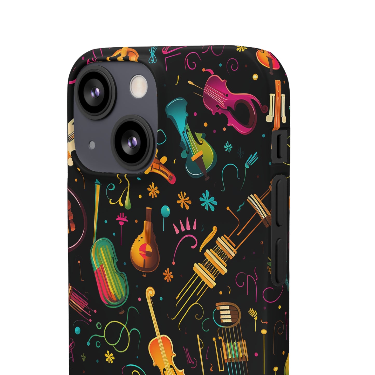 Colourful Musical Instruments - Snap Cases