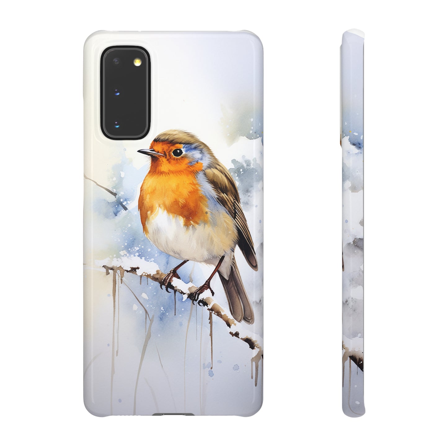 Winter Robin - Snap Cases