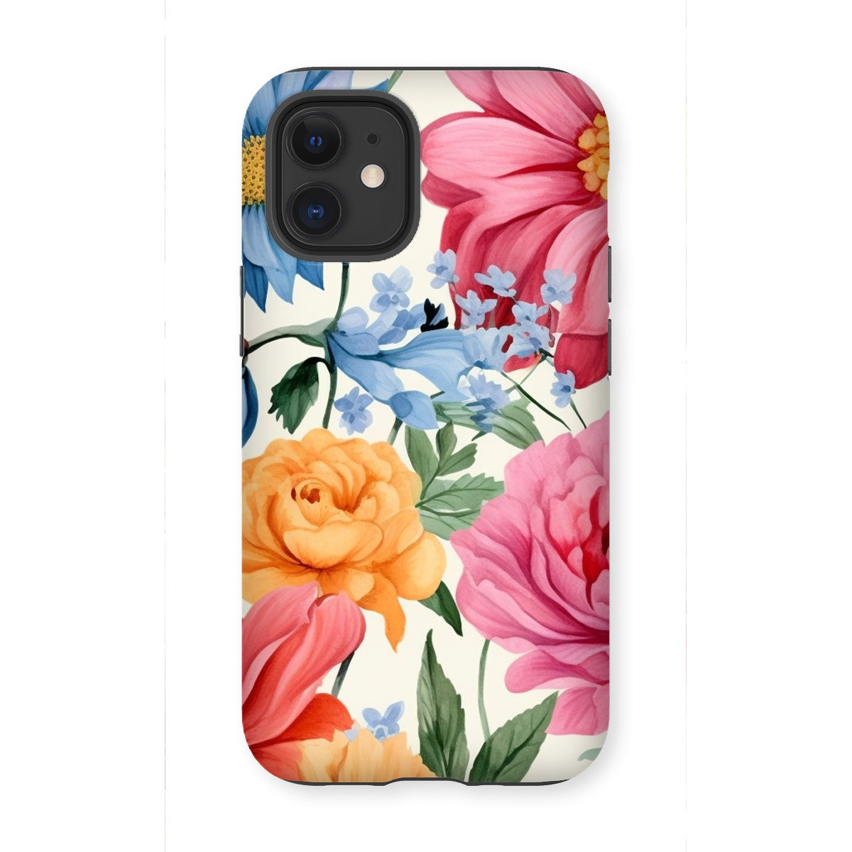 British Summer Flowers Tough Phone Case