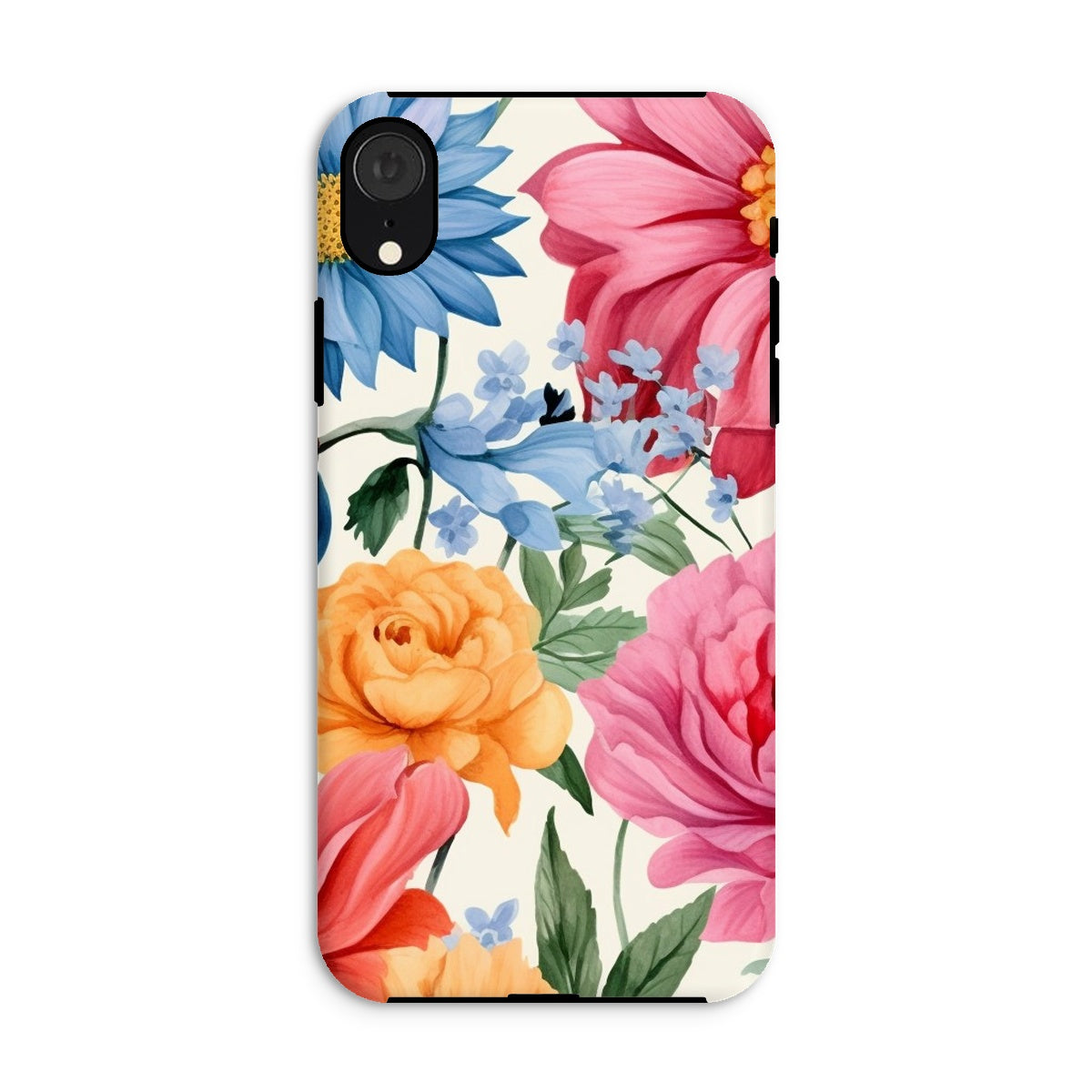 British Summer Flowers Tough Phone Case