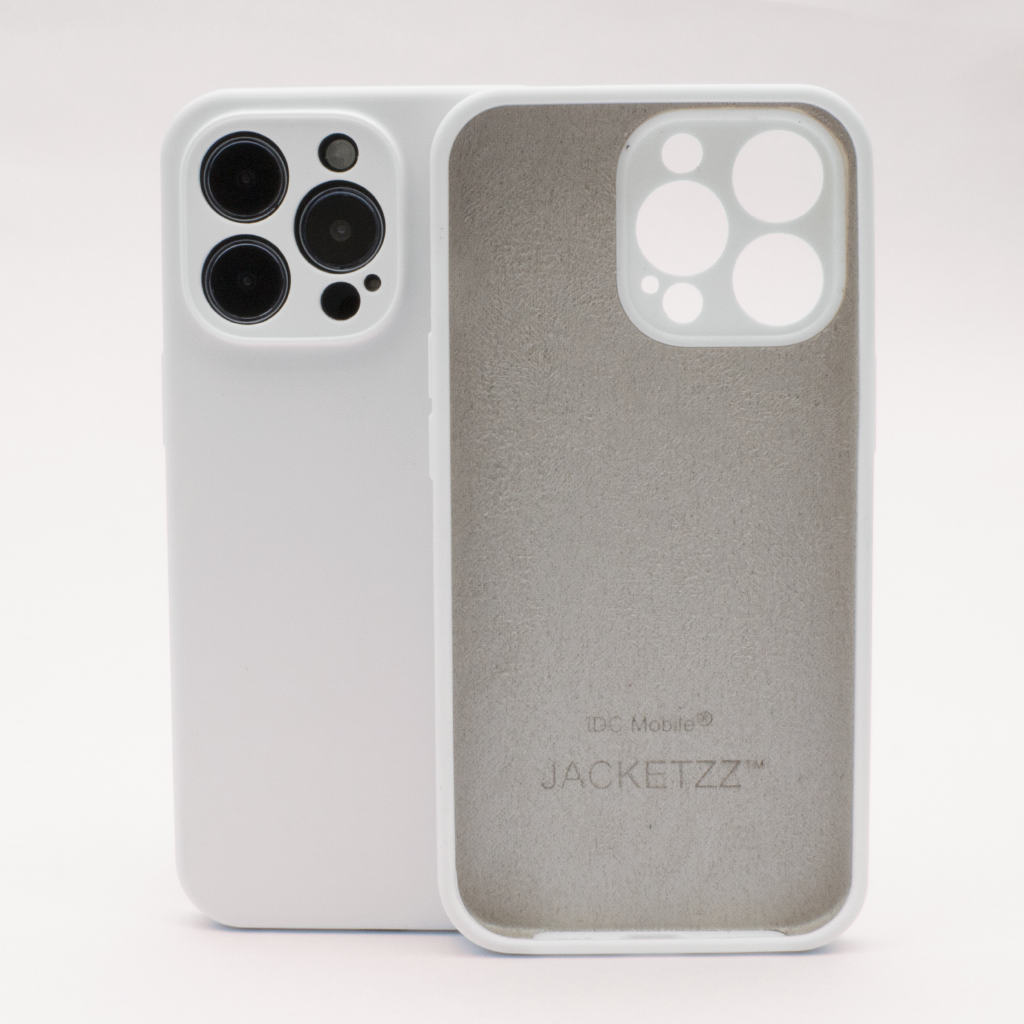 White JACKETZZ™ Precise Protection Case