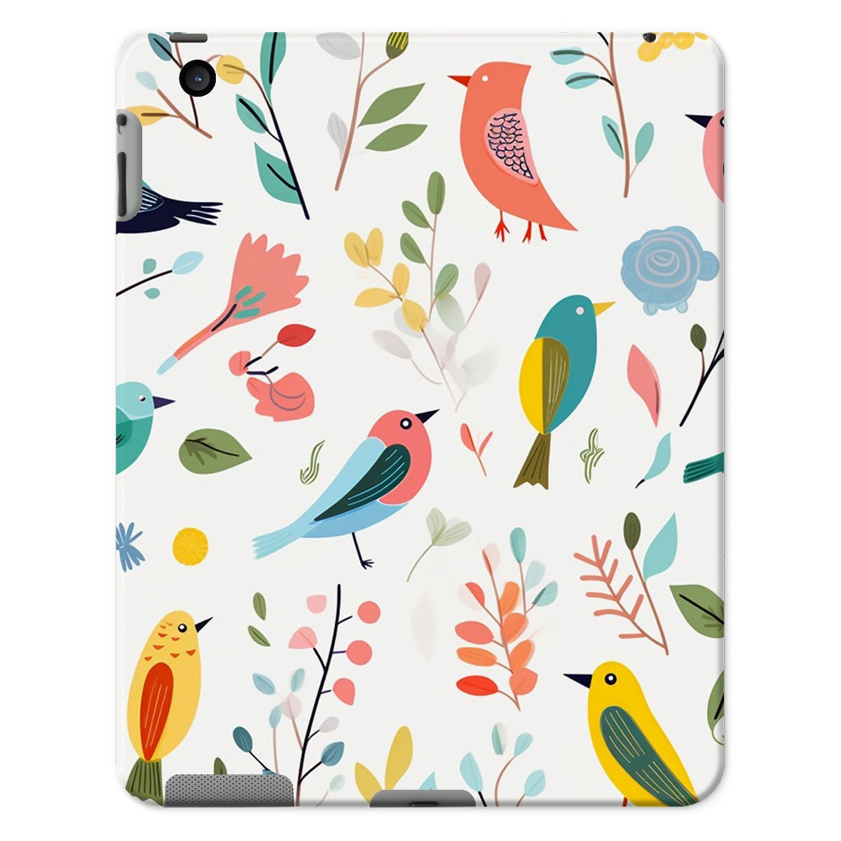 Colourful Birds Tablet Cases