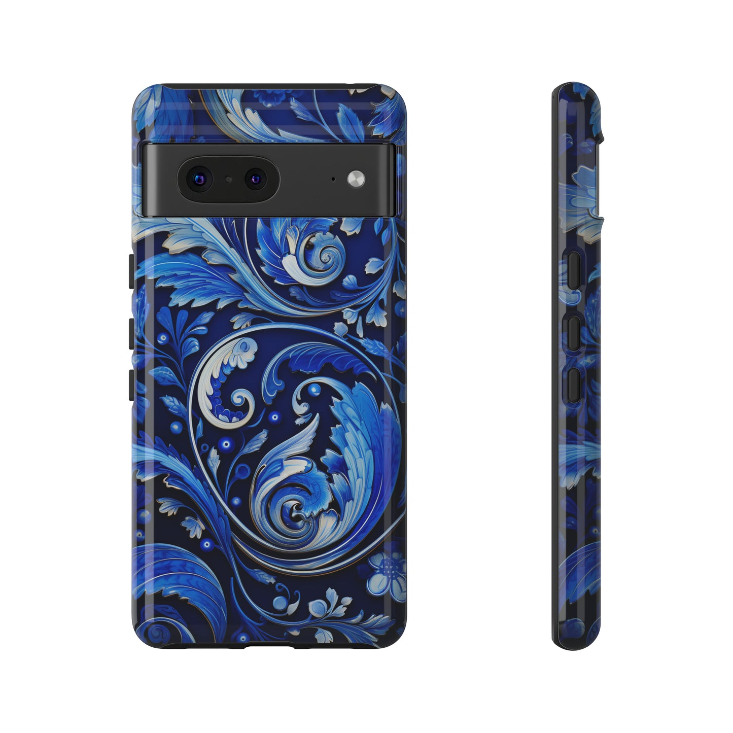 Royal Blue Paisley - Tough Cases