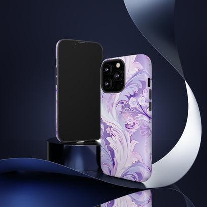 Pastel Lilac Paisley - Tough Cases