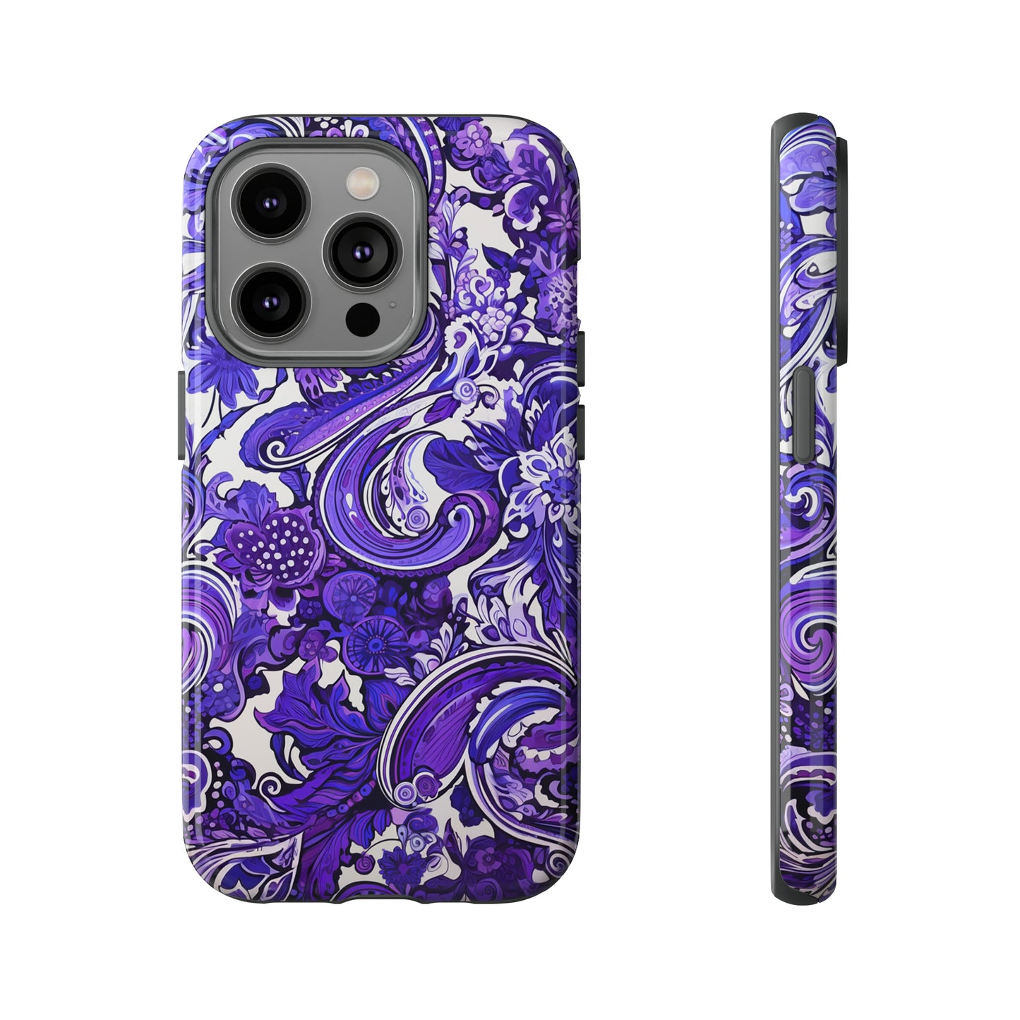 Purple Paisley - Tough Cases