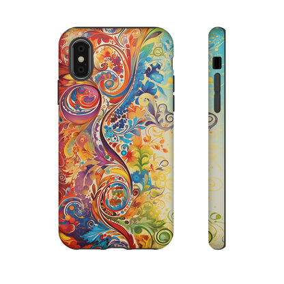 Rainbow Paisley - Tough Cases