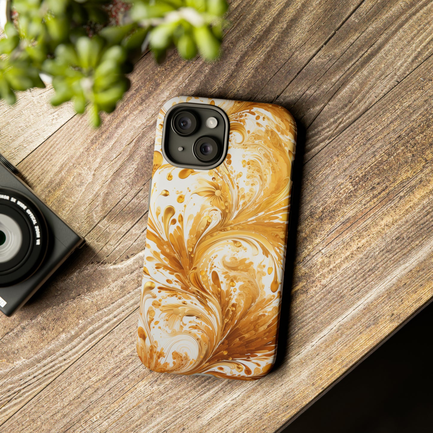 Gold Paisley - Tough Cases