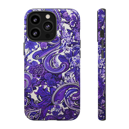 Purple Paisley - Tough Cases