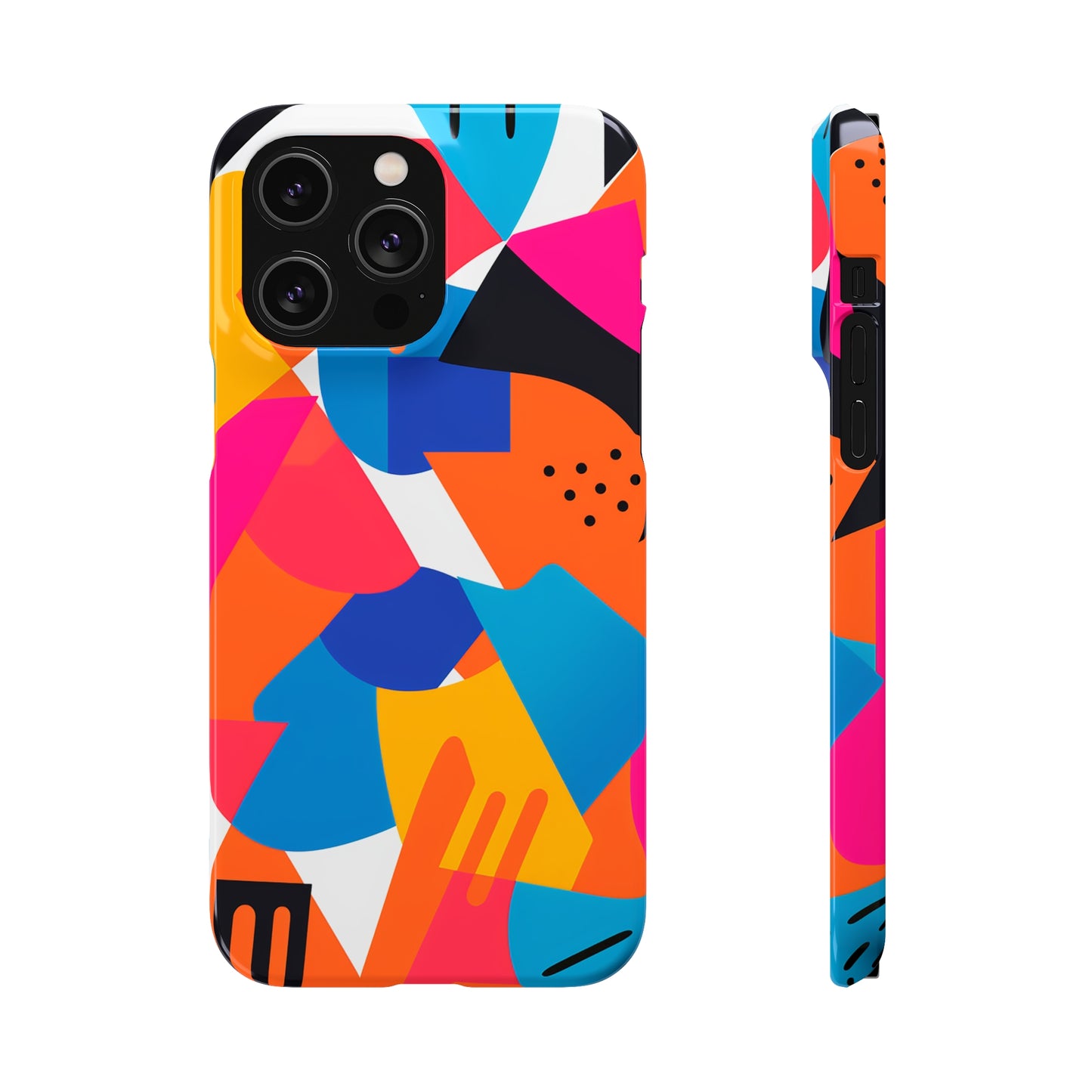 Colourful Shapes - Snap Cases