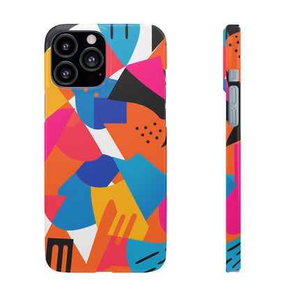 Colourful Shapes - Snap Cases